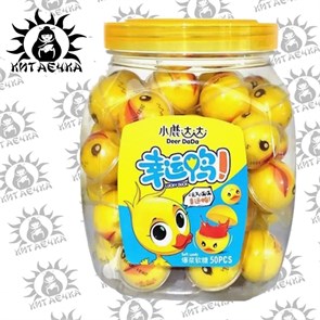 Жевательная конфета с начинкой счастливая утка Deer DaDa 50шт/упаковка /1221-6а