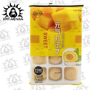Мочи фруктовые со вкусом манго 芒果 180г/30шт Коробка /813-1