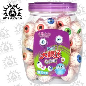 Жевательная конфета с начинкой глаз Deer DaDa 50шт/упак /1221-3а