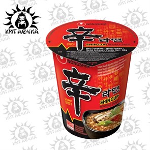 Лапша NONGSHIM Шин Рамен Чашка 68г/12шт Коробка /916-1