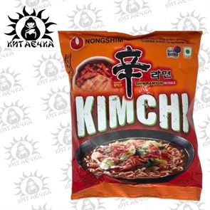 Лапша кимчи острая пачка 20шт Коробка /1135