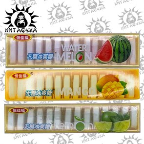 Мятные конфеты арбуз 20шт/упаковка /1641-1а