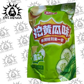 Чипсы картофельные со вкусом огурца 270г/20 упак  Коробка 2320-2