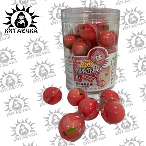 Желе фруктовое персик 4Д 桃 30шт/20упак Коробка /1264-2