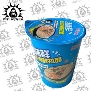 Лапша с морепродуктами чашка 50г 12шт/12упак коробка 3124-3