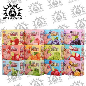 Фруктовое ассорти конфет звездочка 20г 20шт/12упак Коробка 2306