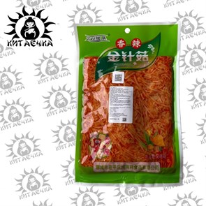 Маринованные острые энокитаки ( зеленая пачка) 300г/25шт Коробка 719-1