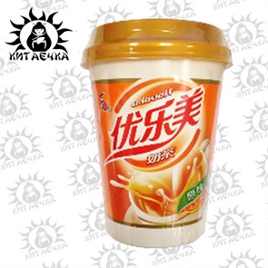 Акция 09,10,25 Напиток молочный и фруктовым желе 原味 80г/шт /262-1акция