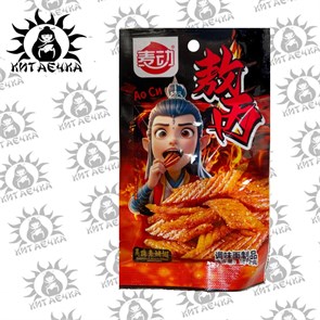 Острое соевое мясо "Мальчик АО СИ" 18г 30шт/14упак коробка 3175