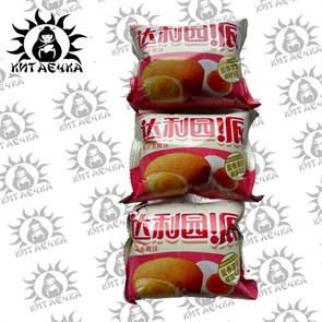 Пирожное с начинкой яйцо с морской солью 26г 10шт/16упак коробка 2208-9