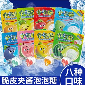 Жевательная резинка с начинкой со вкусом арбуз 13.5г 30шт/20упак коробка 3244-1