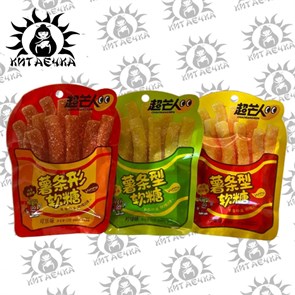 Сахарный мармелад "Веселый фри" 25г 20шт/12упак коробка 3399