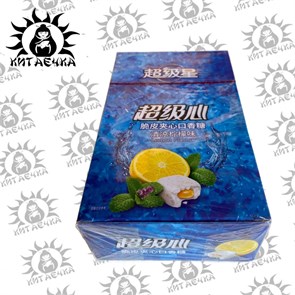 Жевательная резинка с джемом, вкус лимонная мята 13,5гр 30шт/20упак Коробка 1886-15