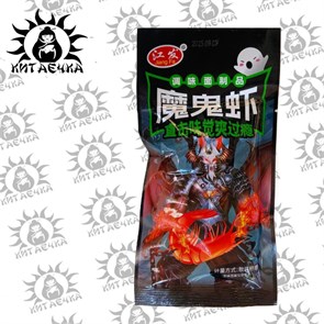 Соевое мясо со вкусом острой креветки "Эггман" 30шт/14упак коробка 3372-4