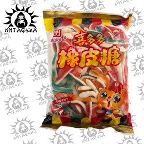 Акция 04.01.26 Весовые фруктовые конфеты мармеладная лента 2,5кг/упаковка 2308-1штакция