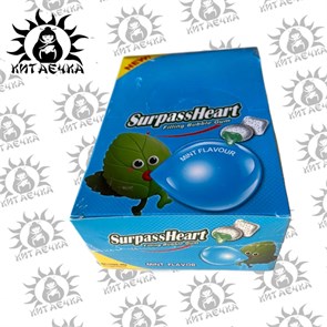 Жевательная резинка с джемом мятная 13,5гр 30шт/20упак Коробка 1886-16