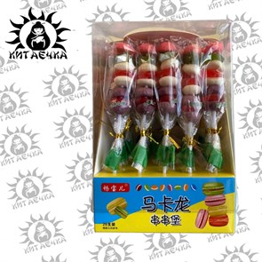 Фруктовый мармелад на палочке "Маракун" 20г 20шт/12упак коробка 3426