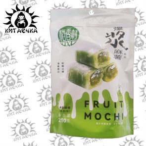 Фруктовые мочи со вкусом Матча (зеленый) 210гр/30упак Коробка /1959-1