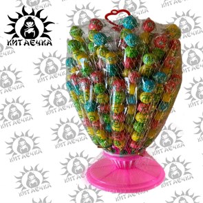 Жевательная резинка на палочках арбуз 西瓜 60шт/4упак Коробка 762