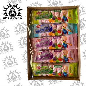 Маршмелоу фруктовые косички 