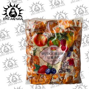 Желейные фруктовые конфеты вкус манго 2,5кг/6упак коробка 3283