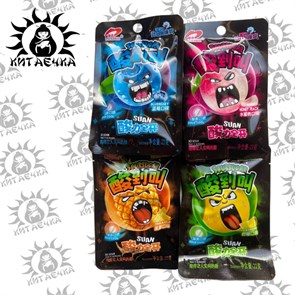 Кислые фруктовые конфеты леденцы 