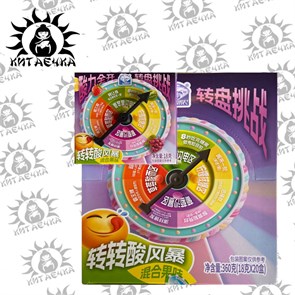 Кислые фруктовые конфеты 