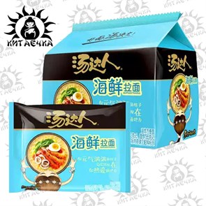 Акция 10,04,26 Лапша тофу с морепродуктами 海鲜 5шт/6упак Коробка /918-1акция