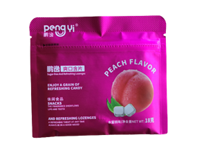 Конфета сосательная Холодок персик 15г 20шт/24упак коробка 565