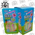 Фруктовые конфеты в трубочке 20шт/упаковка 2086-1 - фото 31092