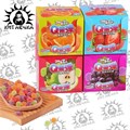 Фруктовые конфеты клубника Q 20шт/упаковка 3037-4 - фото 31736