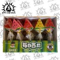 Леденец на палочке "Арбуз" с фруктовыми вкусами 15г 30шт/20упак коробка 3396 - фото 32351