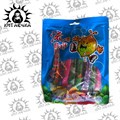 Кислые фруктовые мармеладные тянучки "Лимон" 120г/упак 3460-1