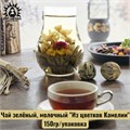 Чай зелёный, молочный "Из цветков Камелии" 150гр/упаковка 2021-1